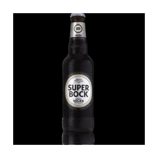 CERVEZA SUPER BOCK NEGRA SIN 0,33C/24B.