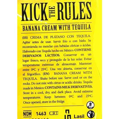 Crema Banana Tequila Kick Rules