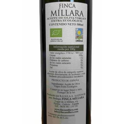 ACEITE ECOLOGICO FINCA MILLARA