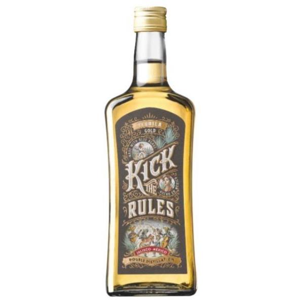 TEQUILA KICK THE RULES GOLD C/ 6 BOT.