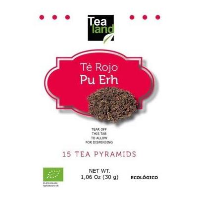 TE ROJO PU ERH TEA LAND C/15 UN.